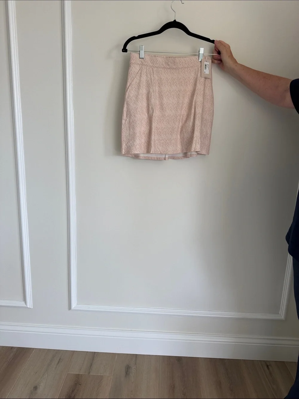 Peter Millar Blush Textured Mini Skirt